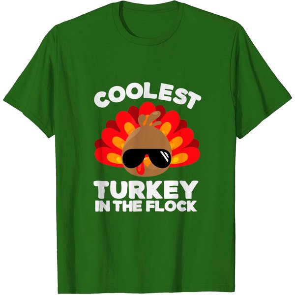 Coolest Turkey In The Flock T-Shirt-image