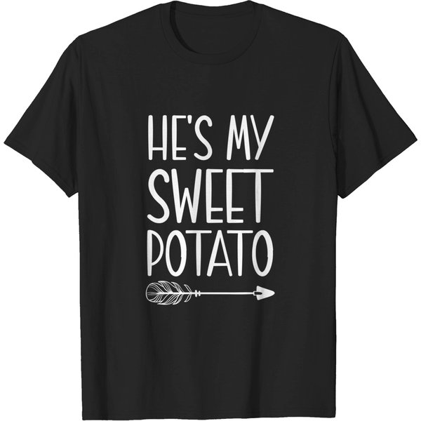 Hes My Sweet Potato Shirt I Yam Set T-Shirt-image