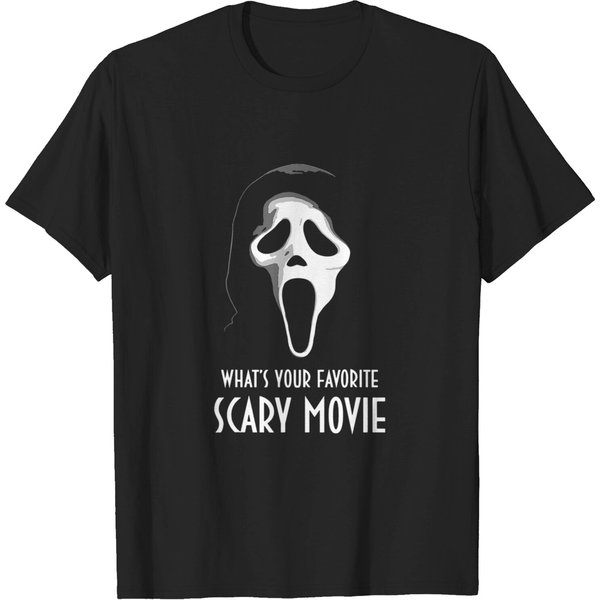 Ghostface Whats Your Favorite Scary Movie Halloween T-Shirt-image