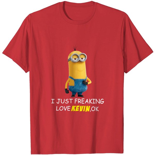I Just Freaking Love Kevin Minion T-Shirt-image