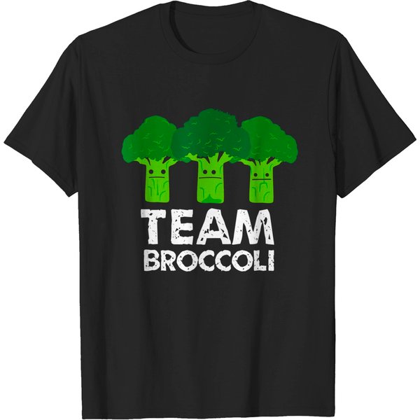 Food Quote Healthy Eating Vegan Power Broccoli T Shirt-image