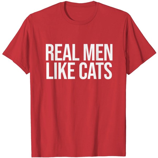 Cat Dad Real Men Like Cats T Shirt-image