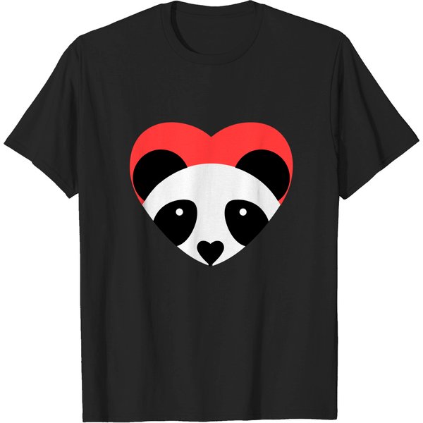 I Heart Pandas T-Shirt-image