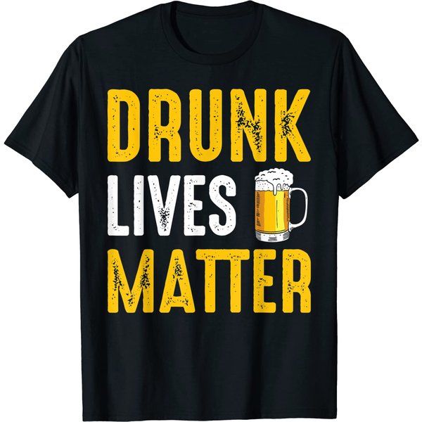 Drunk Lives Matter Saint Patrick Day Beer T-Shirt-image