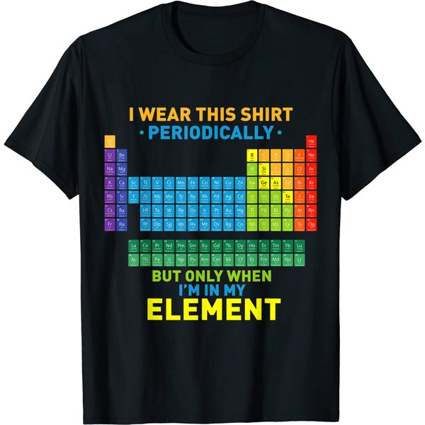 Periodic Table T-Shirt Chemistry Periodic Table-image