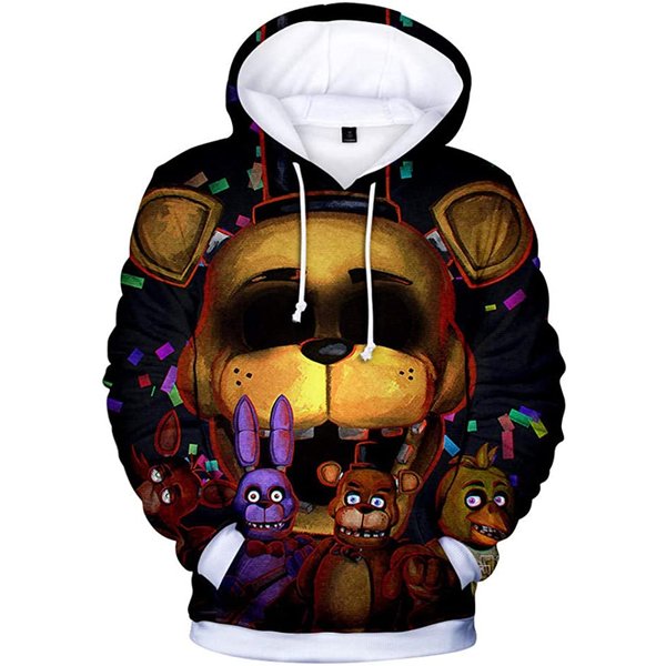 Five Nights At Freddy's 3D Printed Hoodie-image