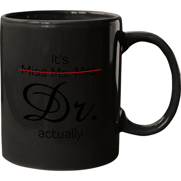 It's Miss Ms Mrs Dr Actually Coffee Mug-image