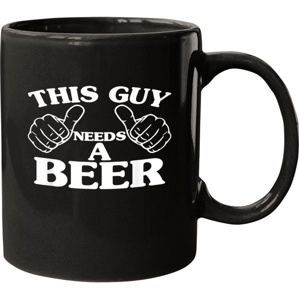 This Guy Needs A Beer Coffee Mug-image