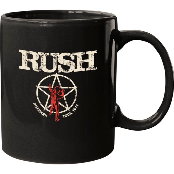 Rush American Tour 1977 Coffee Mug-image