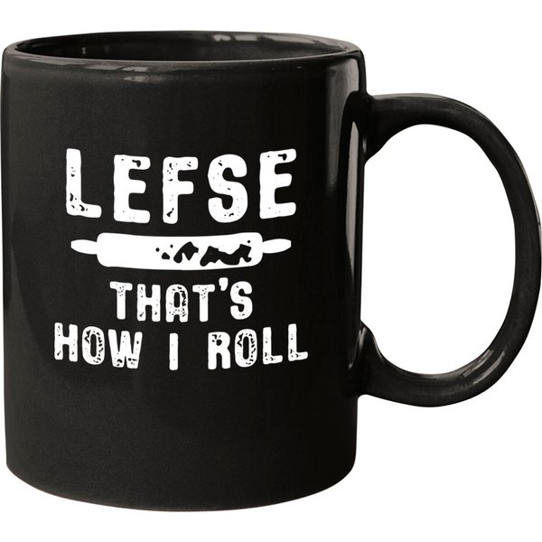 Lefse That's How I Roll Norwegian Coffee Mug-image