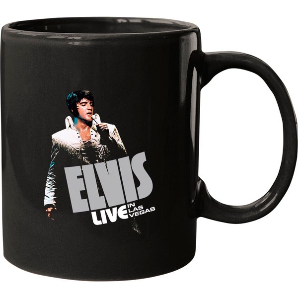 Elvis Live In Las Vegas Coffee Mug-image