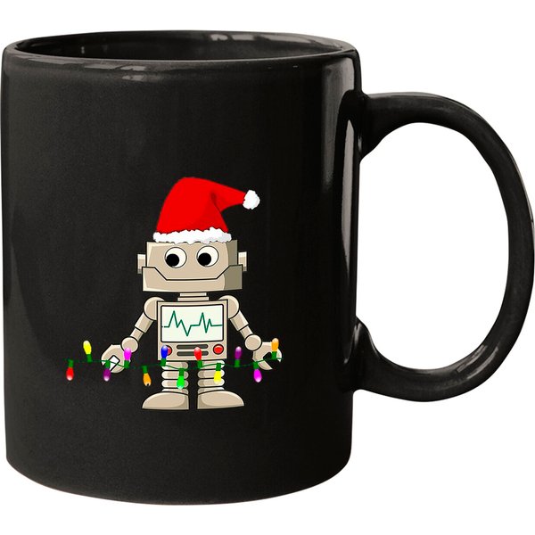 Christmas Robot Essential Coffee Mug-image