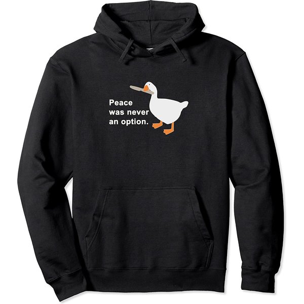 Peace Was Never An Option Hoodie Goose-image