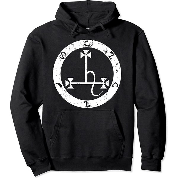 Lilith Sigil Enochian Succubi Writing Magick Occult Pullover Hoodie