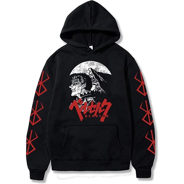 Berserkk Hoodie Anime Gift-image