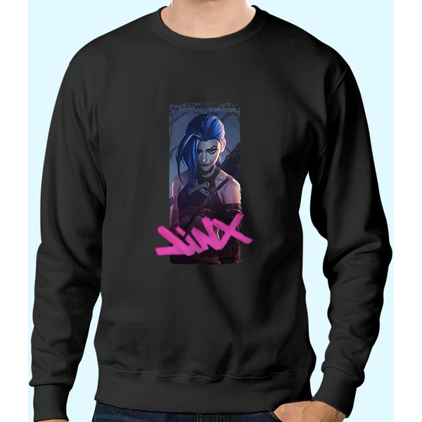 Arcane Jinx League Of Legend Sweatshirts-image