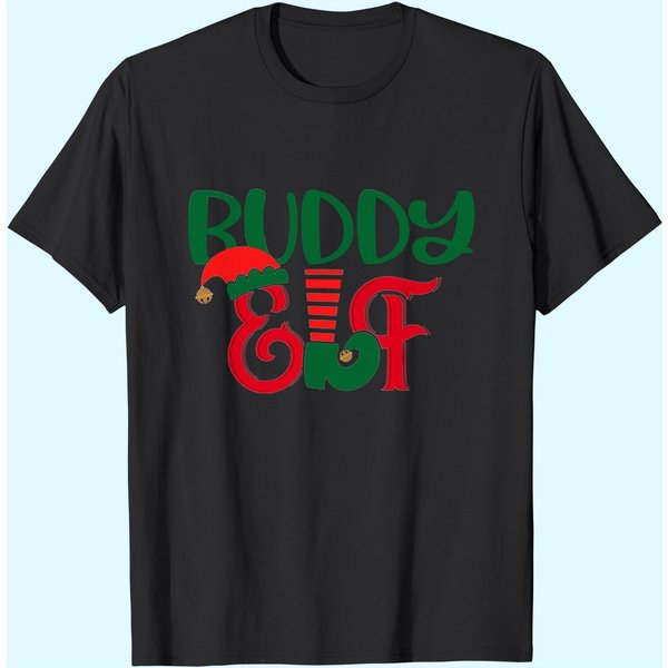 Buddy Elf Christmas Family T-Shirts-image