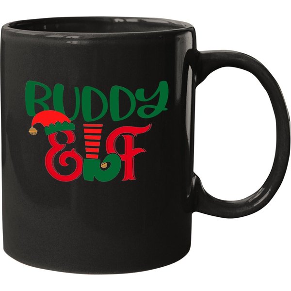 Buddy Elf Christmas Family Mugs-image