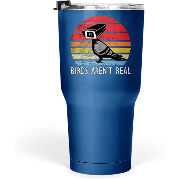 Birds Aren't Real Real Vintage Tumbler 30 Oz Are Not-image