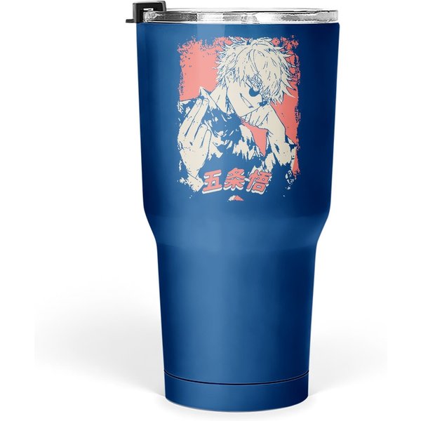 Jujutsu Kaisen Gojo Satoru Vintage Tumbler 30 Oz-image