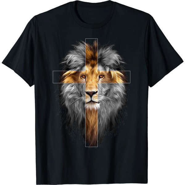 Jesus Lion Of Judah T-Shirt-image