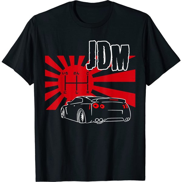 Jdm Car Shirt. Japanese Street Racing Drifting Jdm Logo Tee-image