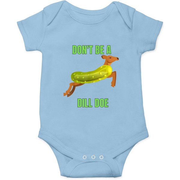 Funny Dill Pickle Theme: Dill Doe Onesie
