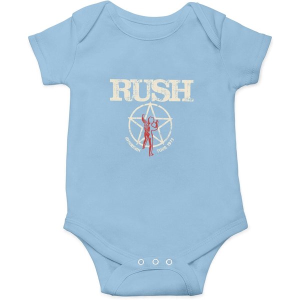 Rush American Tour 1977 Onesie-image