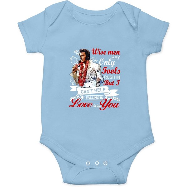 Elvis Presley Falling In Love With You Onesie-image