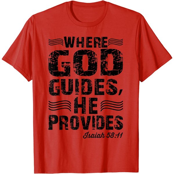 God Provides Christian T-Shirt-image