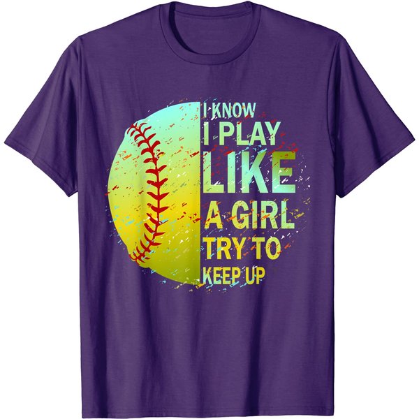 Softball Shirts For Girls | Softball T-Shirt-image