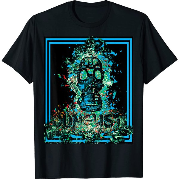 Junglist Shirt, Dnb, Drum N Bass, Edm, Rave, Dubstep, Riddim-image