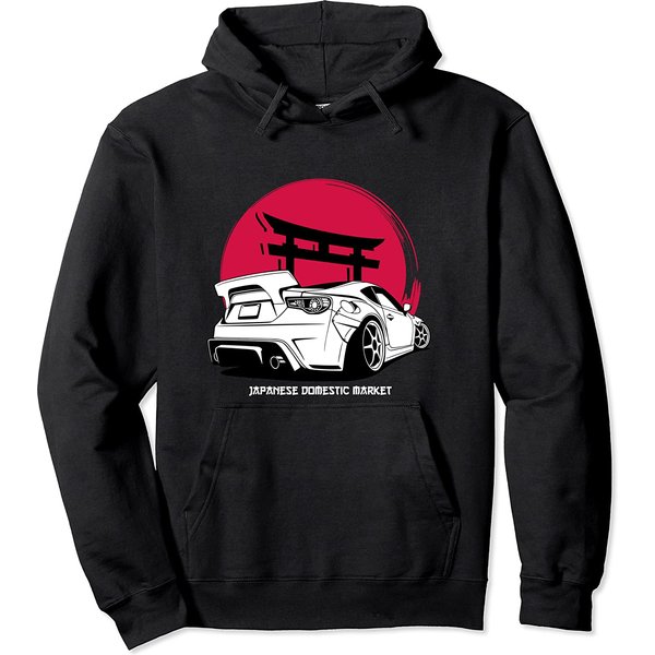 Jdm Badge Japanese Drift Car Tuning Automotive Gift 86 Pullover Hoodie-image
