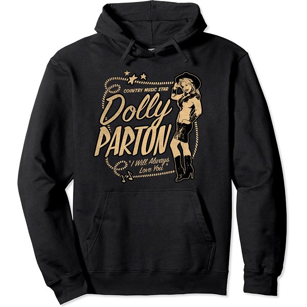 Dolly Parton Country Music Star Pullover Hoodie-image
