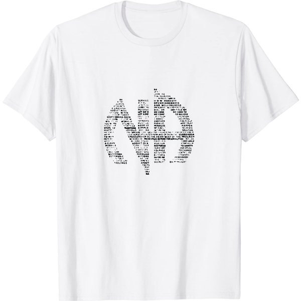 Narcotics Anonymous Logo Slogans Symbol, T T-Shirt-image