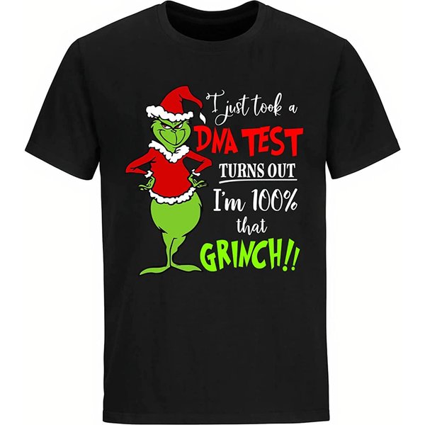 I'm Just Took A Dna Test Turns Out I'm 100% That The Grinch Christmas T-Shirt-image