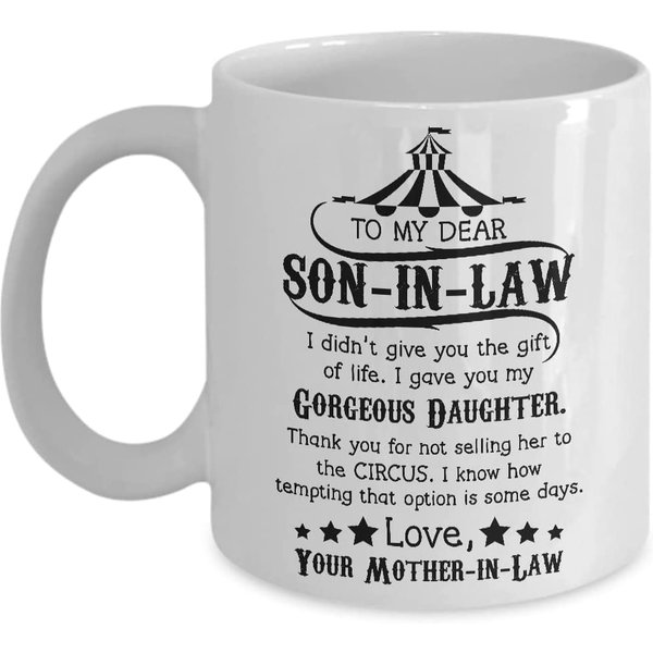 To My Dear Son-In-Law Mug-image