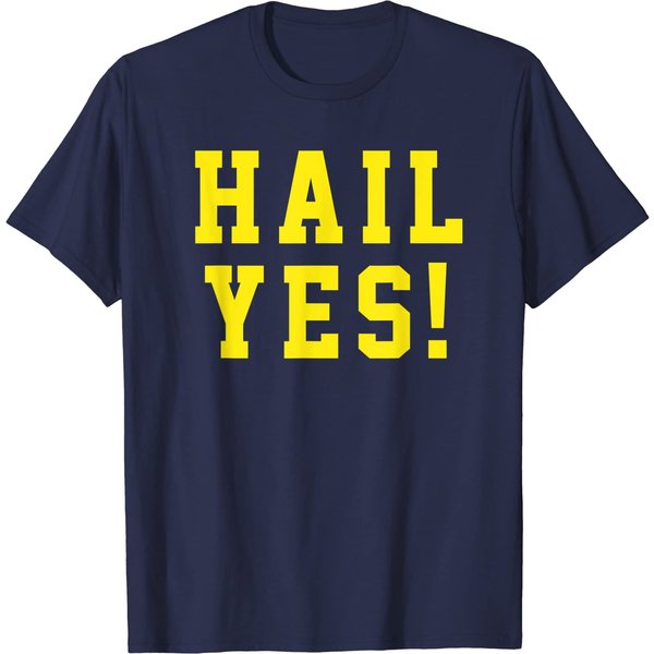 State Of Michigan Hail Yes! Shirt U M Ann Arbor Mi Aa-image