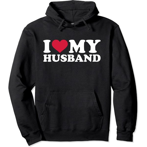 I Love My Husband Pullover Hoodie-image