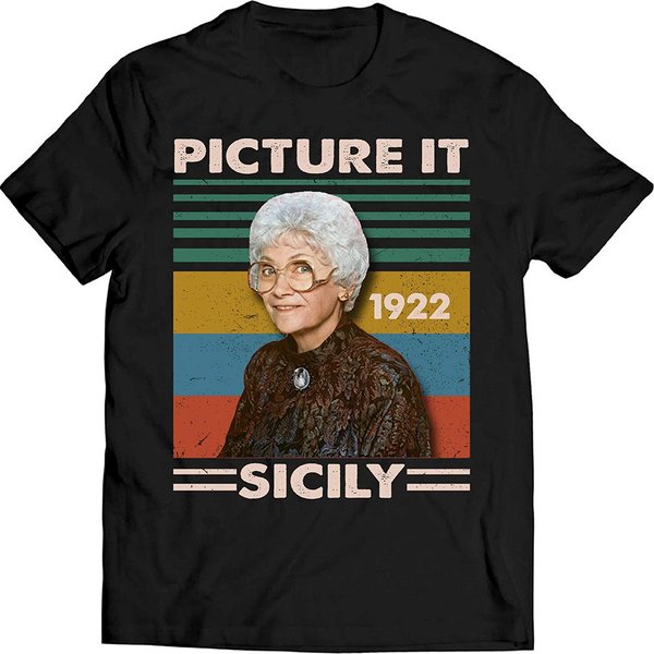 Picture It Sicily T-Shirt 1922 Sophia Petrillo Vintage-image