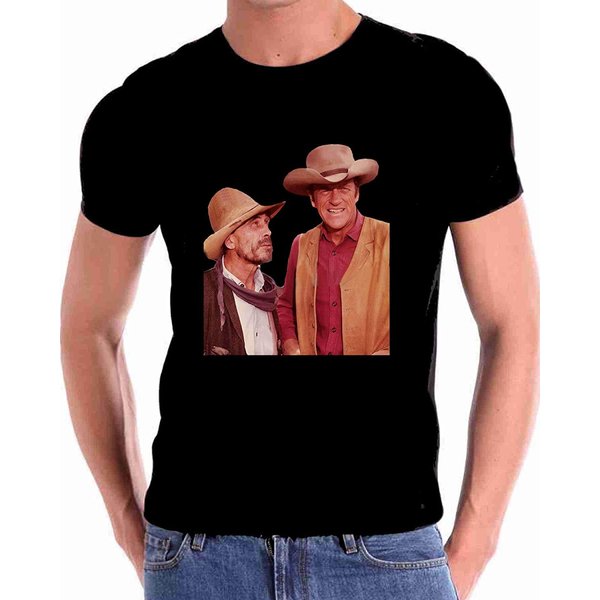 Gunsmoke Mat Dillon And Festus T Shirt-image
