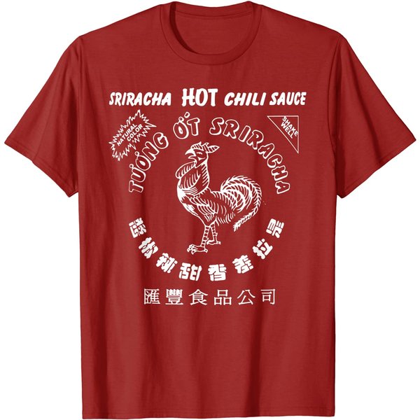 Sriracha T-Shirt Hot Chili-Sauce, Sriracha Hot Chili Sauce-image