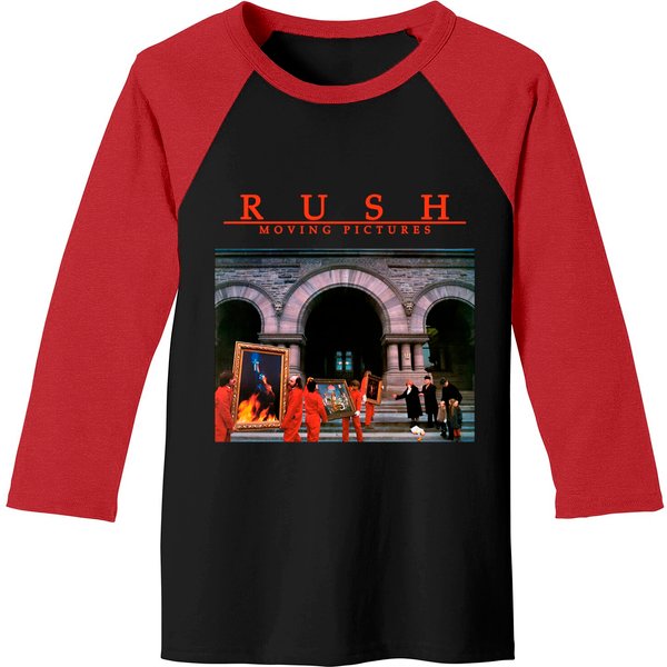Rush Moving Pictures Baseball Tee-image