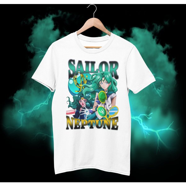 Sailor Neptune Michiru Kaiou Bootleg T-Shirt-image