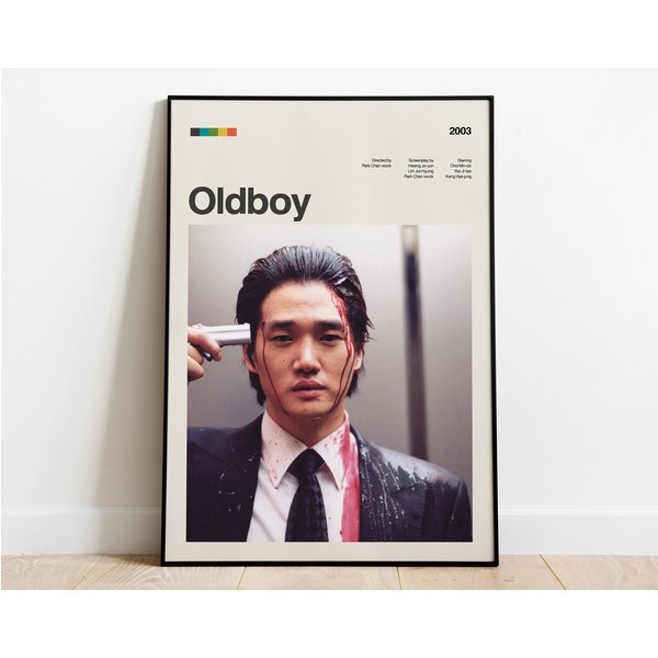 Oldboy Movie Poster, Modern Movie Poster-image