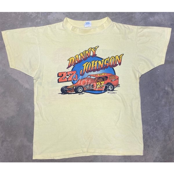 Vintage 1991 Danny Johnson Big Block Dirt Modified T Shirt-image