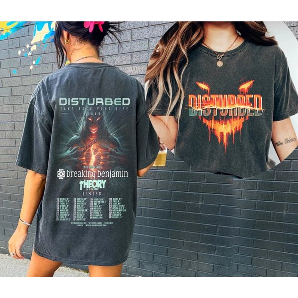 Distured Band The North America 2023 Shirt, The North Ameerica Tour 2023 Shirt-image