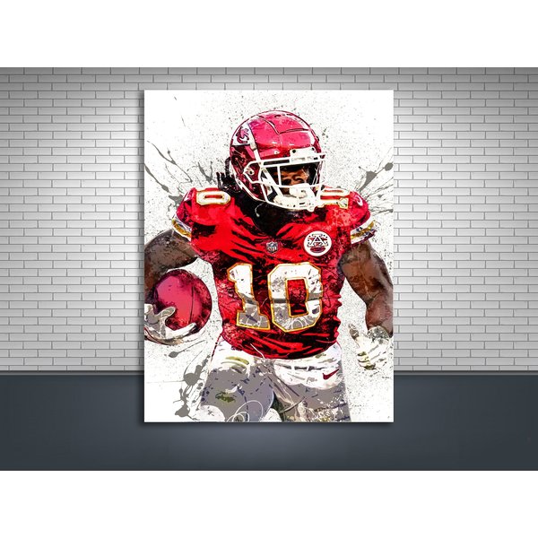 Isiah Pacheco Poster - K.Ansas City Chiefs Poster-image