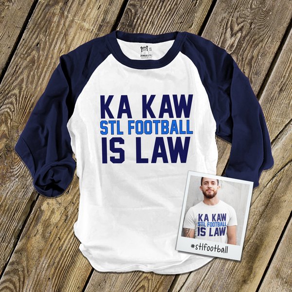 Saint Louis Football Shirt | Battlehawks Baseball Tee