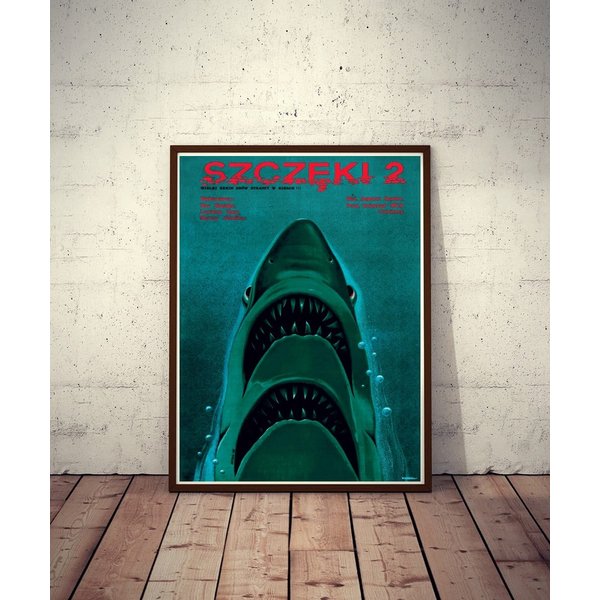 Polish Movie Poster Jaws 2 Poster